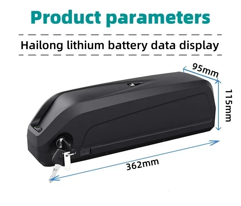 Baterai Ebike Multi-Ukuran Mod - Ebike Battery 48V 20Ah Hailong ulasan dan harga